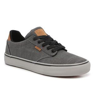 Vans -- Men's Atwood Deluxe Ultra Cush Low Top Sneaker (Brand New, Gray, Unworn)